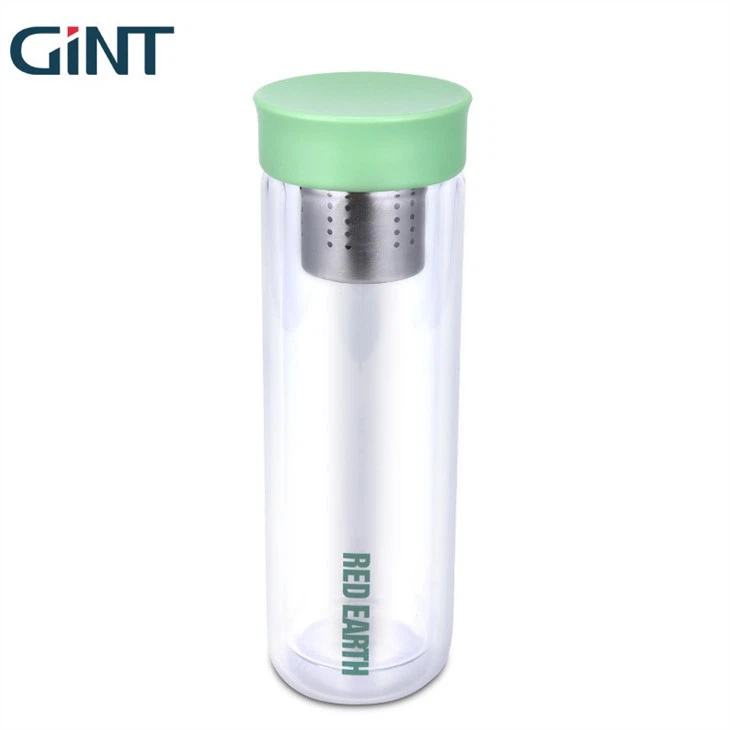 double wall glass bottle